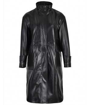 Men Genuine Leather Parka