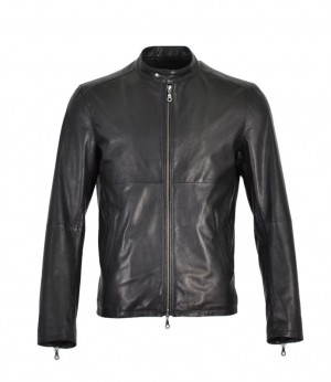 Men Leather Biker Jacket